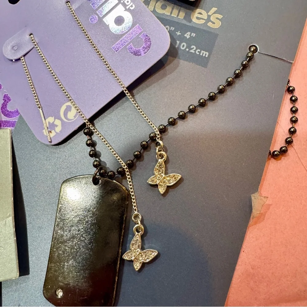 NWT Claire’s Dark Academia Goth Jewelry Lot - Picture 12 of 13